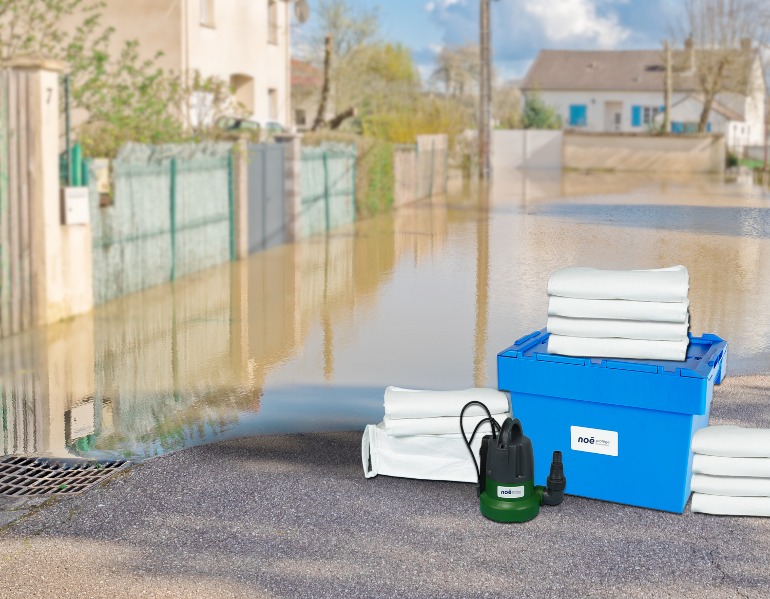 Pack maison - sac anti-inondation